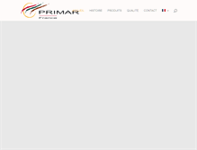 Tablet Screenshot of primar-france.com